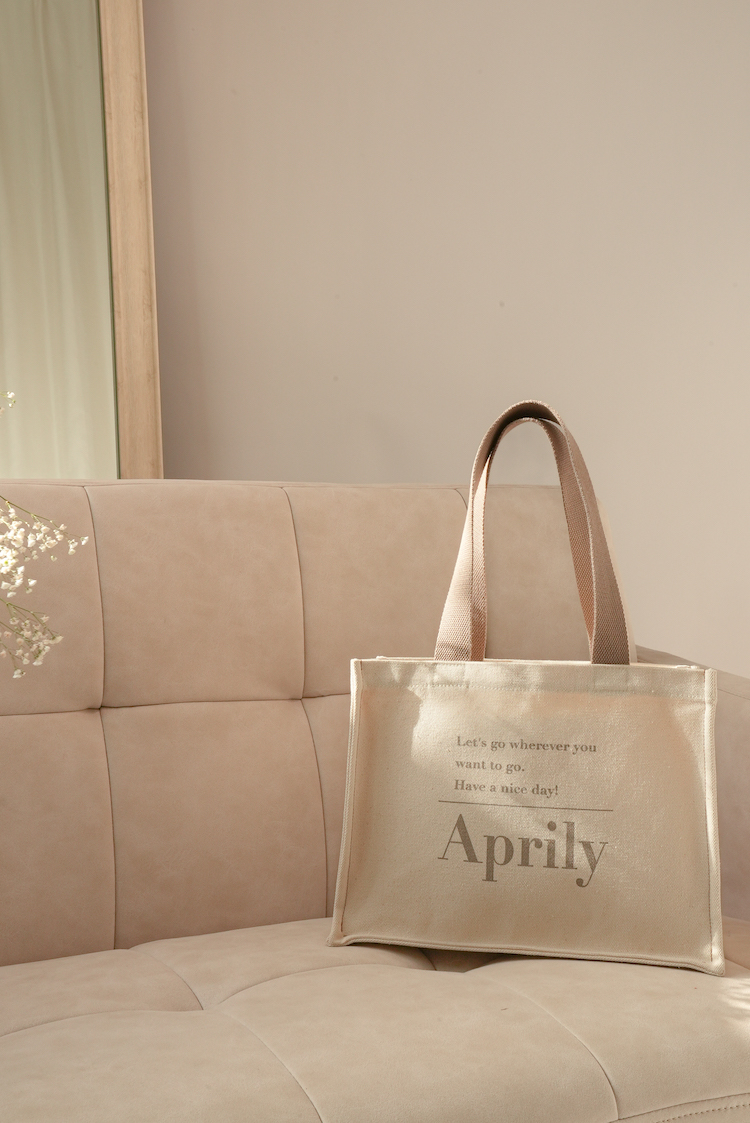 Aprily / Aprilyロゴキャンバストートバッグ