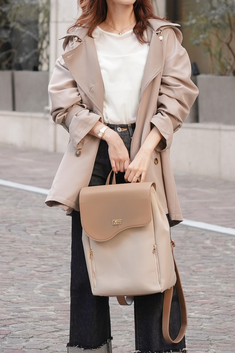 APRILY アプリリー マルチウェイキャリア リュック ベージュ APRILY / マルチウェイキャリアリュック